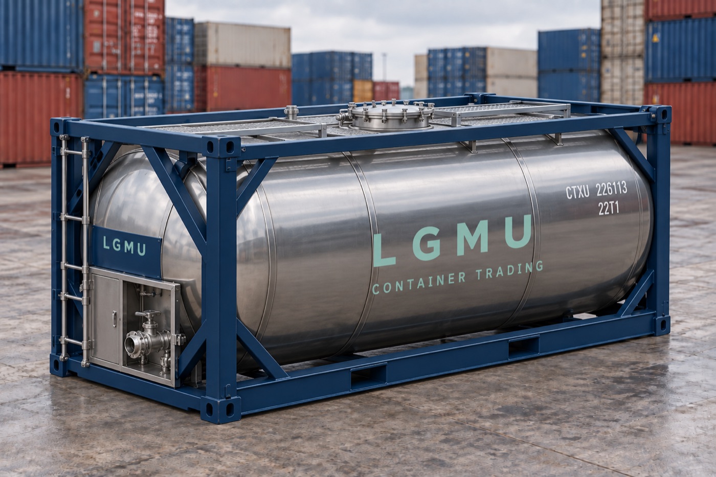 LGMU tank container, 20ft